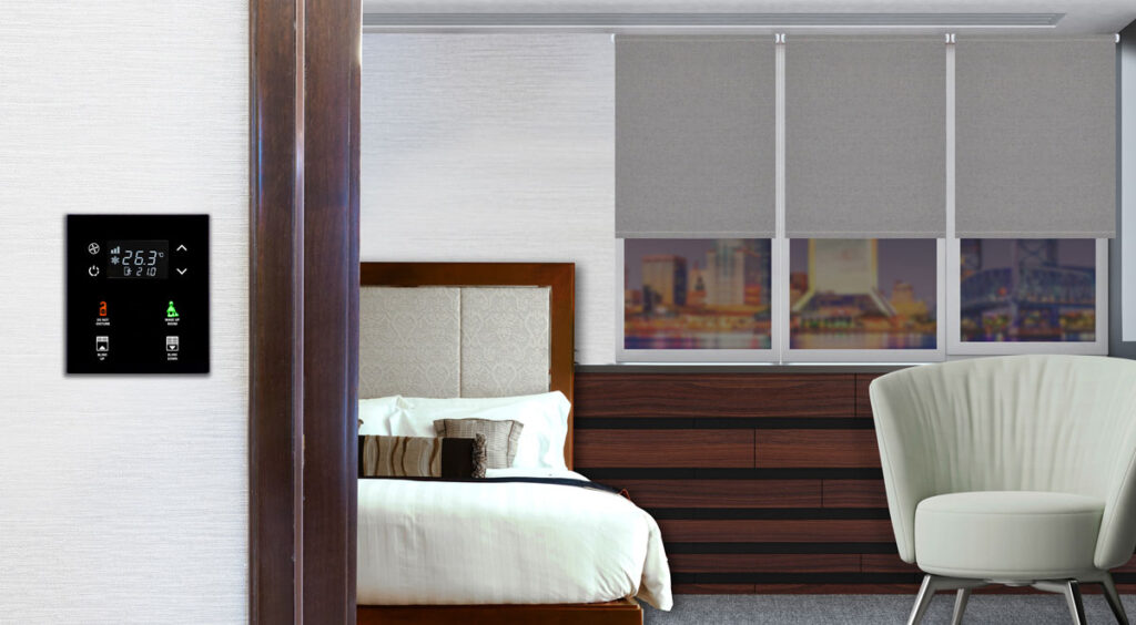 hotel room blinds